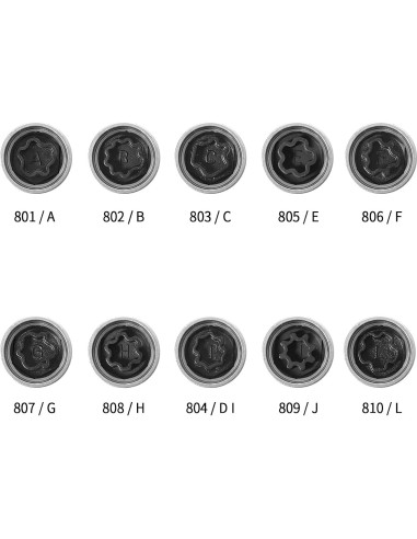 Llave de bloqueo de rueda Shkalacar 806 F, 17mm, acero