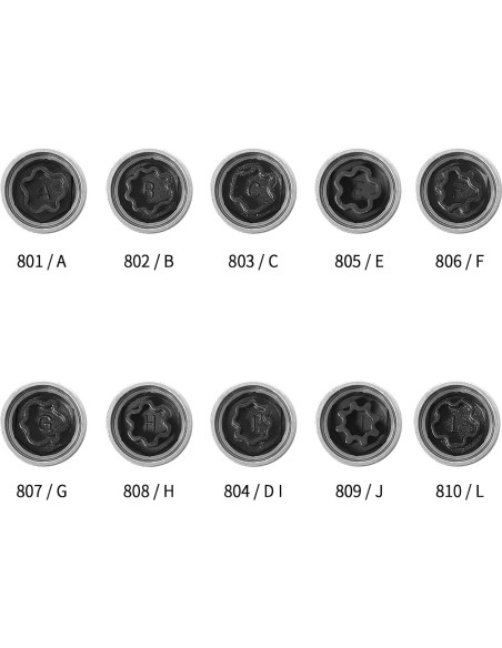 Llave de bloqueo de rueda Shkalacar 806 F, 17mm, acero