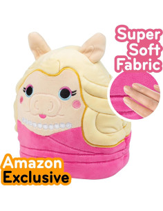 Conjunto de Peluches Squishmallows Kermit y Miss Piggy 20 cm 2