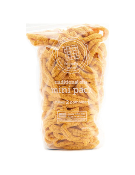 Bucles de Algodón Harrisville 7" para Agarraderas - Amarillo