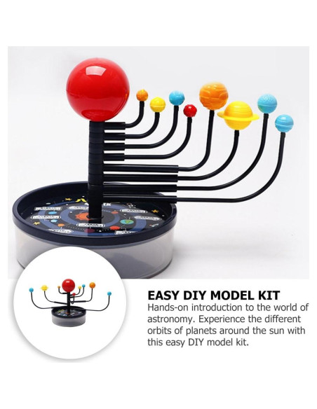 Modelo del Sistema Solar Baluue 16.5x12.5cm Educativo STEM