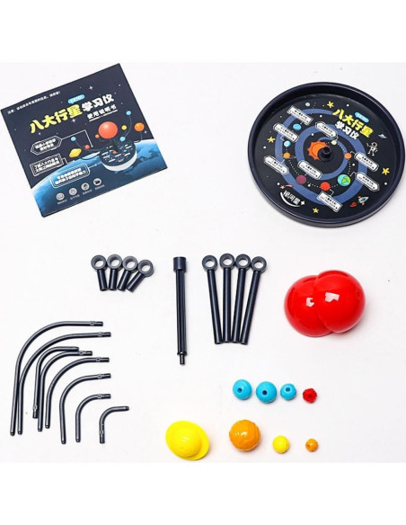 Modelo del Sistema Solar Baluue 16.5x12.5cm Educativo STEM