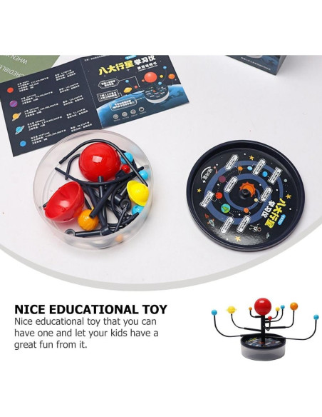 Modelo del Sistema Solar Baluue 16.5x12.5cm Educativo STEM