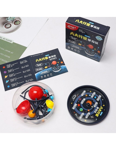 Modelo del Sistema Solar Baluue 16.5x12.5cm Educativo STEM