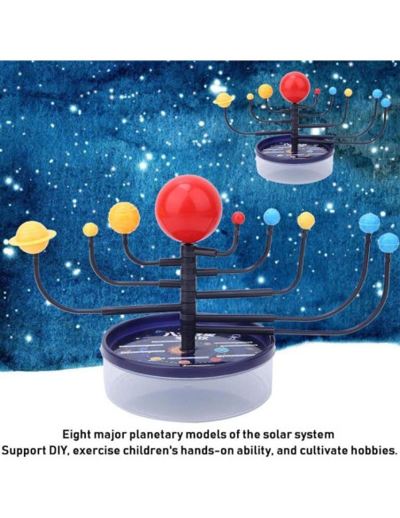 Modelo del Sistema Solar Baluue 16.5x12.5cm Educativo STEM