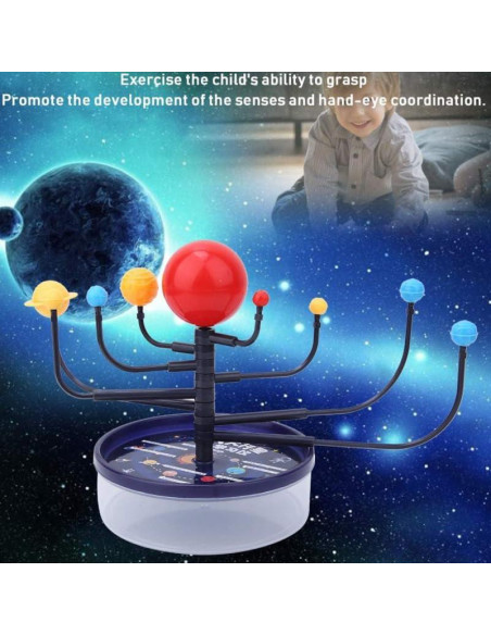 Modelo del Sistema Solar Baluue 16.5x12.5cm Educativo STEM