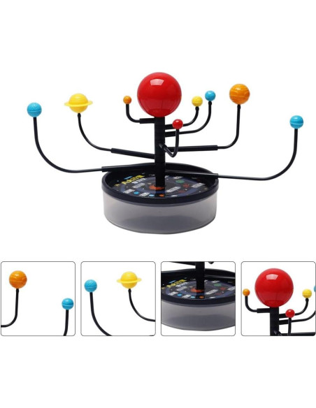 Modelo del Sistema Solar Baluue 16.5x12.5cm Educativo STEM