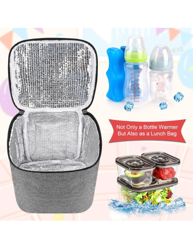 Bolsa Térmica Accmor para Biberones - Acomoda 4 de 240ml