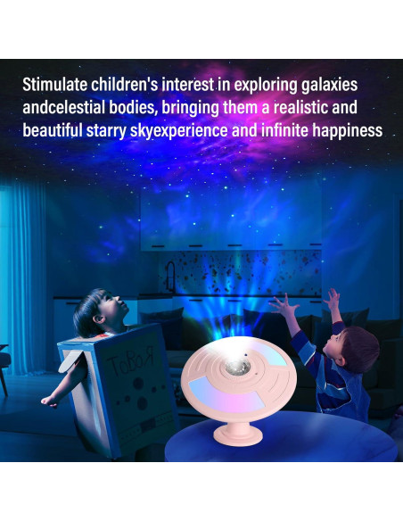 Proyector de Galaxia HASULL - Nebulosa RGB con Control Remoto