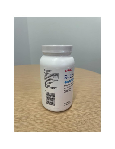 GNC B-Complejo Plus Energía 120 Cápsulas | Metabolismo