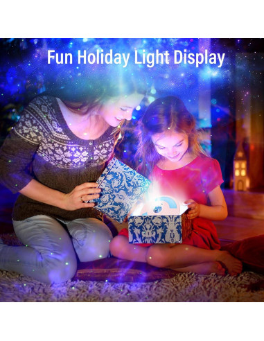 Proyector de Galaxia HASULL - Nebulosa RGB con Control Remoto