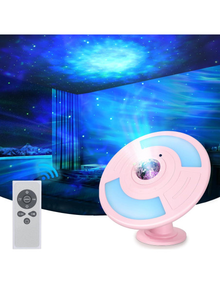 Proyector de Galaxia HASULL - Nebulosa RGB con Control Remoto
