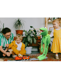 Títere de Mano Kermit la Rana SUIYUEOUR 61 cm Peluche Verde 2