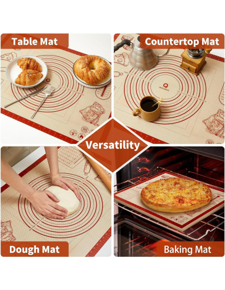 Alfombrilla de Silicona QUELLANCE 50x70 cm Antiadherente