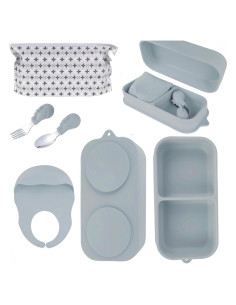 Juego de Alimentación de Silicona TAOceeXI 6 Piezas para Bebés