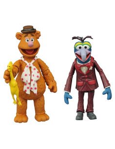 Figuras de Acción Muppets Gonzo y Fozzie Diamond Select 17.78 cm