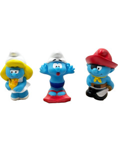 Figuras de Acción Los Pitufos Joylittle - 3 Piezas 10 cm 2