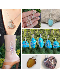 Alambre de Joyería Anezus 16 Calibres 10 Metros Plata 2