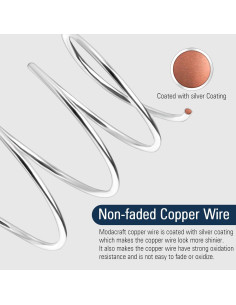 Alambre de Joyería 18 Calibre Modacraft 20m + Alicate 4 en 1 2