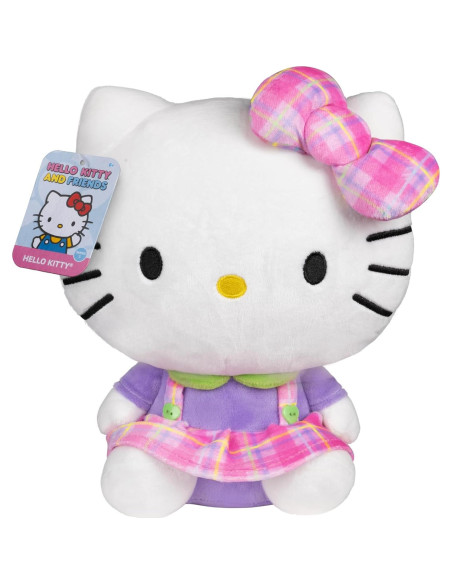 Peluche Neon Hello Kitty 30 cm - Producto Oficial Jazwares