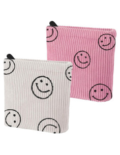 Bolsa de Terciopelo Preppy XLsnhuse para Toallas Sanitarias 2 PCS