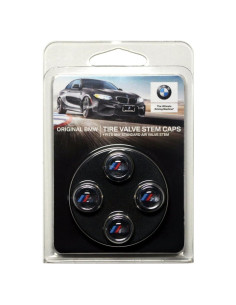 Tapas de Válvula BMW OEM 36110421543 Logo M (Juego de 4)