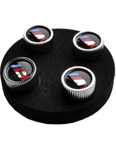 Tapas de Válvula BMW OEM 36110421543 Logo M (Juego de 4) 2