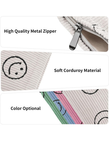 Bolsa de Terciopelo Preppy XLsnhuse para Toallas Sanitarias 2 PCS