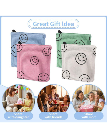 Bolsa de Terciopelo Preppy XLsnhuse para Toallas Sanitarias 2 PCS