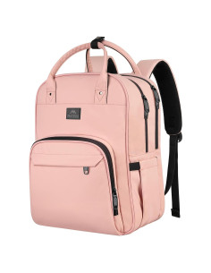 Mochila de Enfermería MATEIN Rosa 15.6" Impermeable