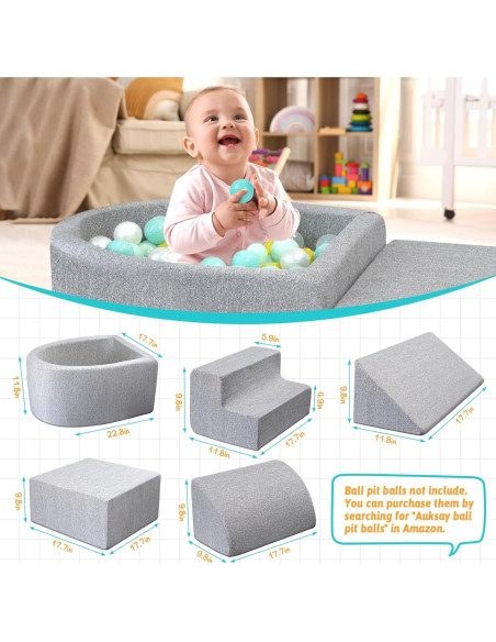 Juguetes de Escalada de Espuma Suave Taiyuan 5 Piezas 160cm