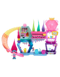 Set de Juego DreamWorks Trolls Mount Rageous Mattel con Reina Poppy y 25 Accesorios