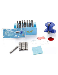 Kit de Estampado de Metal BESTNULE 38 Piezas 3mm