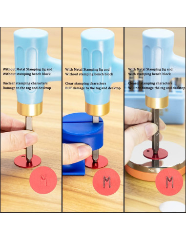 Kit de Estampado de Metal BESTNULE 38 Piezas 3mm