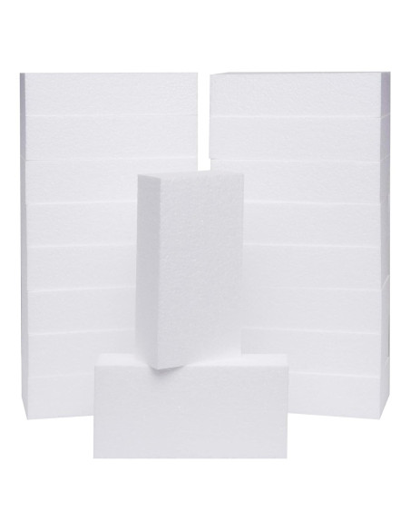 Bloques de Espuma Dura Silverlake 18 Piezas 20x10x5 cm