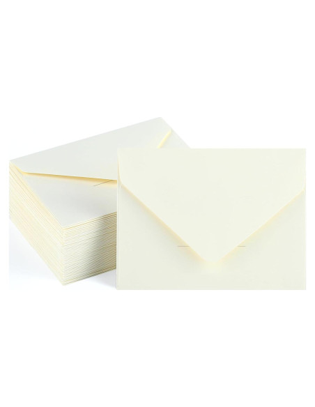 Paquete de 100 Sobres Mini Blancos 10.16x6.99cm Amassan
