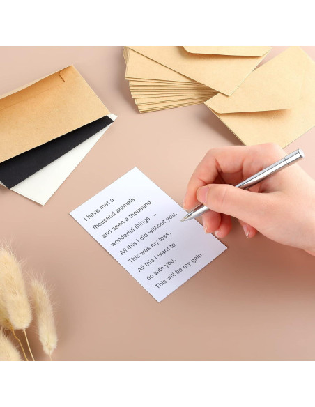 Paquete de 100 Sobres Mini Blancos 10.16x6.99cm Amassan