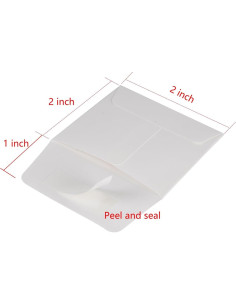 Sobres Mini Autocierre Jsfelye 5.08x5.08cm - 128 Unidades 2