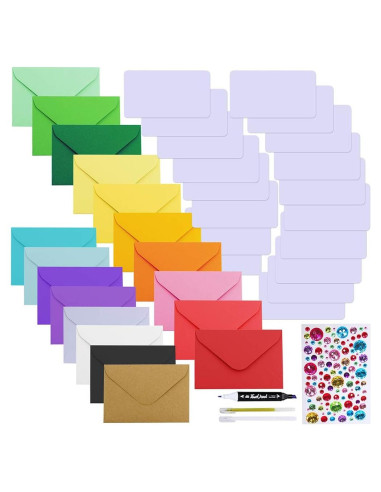 Juego de Papelería Mini Winlyn 144 Piezas 18 Colores