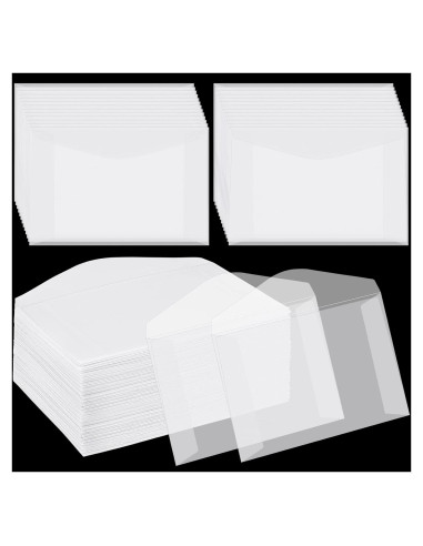 100 Sobres de Cristal Geyee para Favor de Boda 11.3x6.9cm