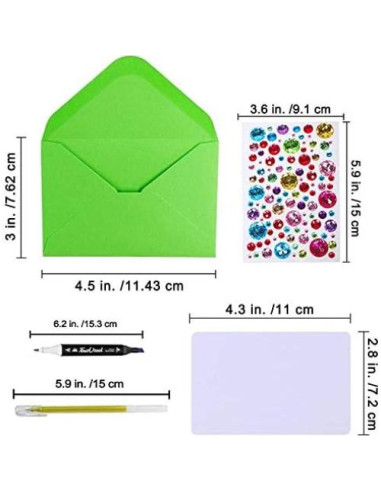 Juego de Papelería Mini Winlyn 144 Piezas 18 Colores