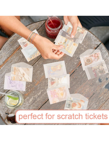 100 Sobres de Cristal Geyee para Favor de Boda 11.3x6.9cm