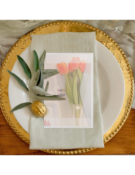 100 Sobres de Cristal Geyee para Favor de Boda 11.3x6.9cm