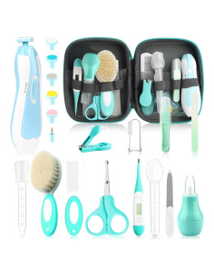 Kit de Cuidado para Bebés WXA 20 Piezas Cortador de Uñas Eléctrico