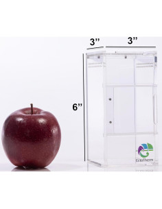 Recinto para Araña Saltadora EctoTherm 7.6x7.6x15.2cm 2