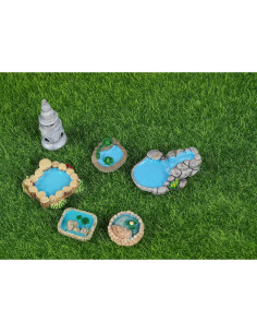 Kit de Accesorios de Jardín de Hadas 12 Piezas Dong Huang 2