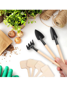 Conjunto de Herramientas de Jardinería IMIKEYA 11 Piezas para Bonsái 2