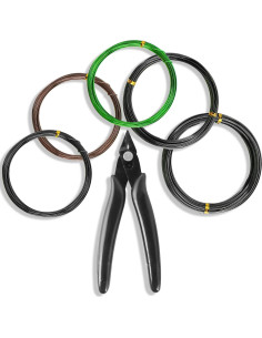 Kit de Herramientas para Bonsai Sanlykate con Cortador y 5 Rollos de Alambre de 50m 2