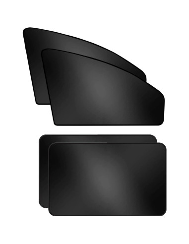 Cortinas de Privacidad para Ventanas de Auto ZATOOTO 4 Pcs Opacas