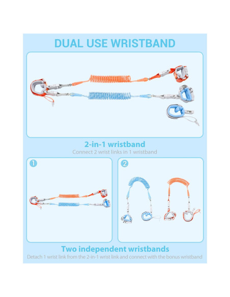 Correa de Seguridad para Niños Dr.meter 2.00 m Antipérdida